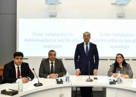 ADNSU-da Gənc tədqiqatçıların və doktorantların Böyük elmi seminarı keçirildi - FOTOLAR