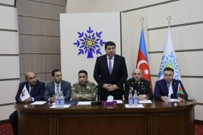 “Ümummilli Lider Heydər Əliyev irsi: gənclərin vətənpərvərlik ruhunun formalaşdırılmasında rolu” elmi-praktiki seminar keçirilib - FOTOLAR