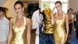 Bella Hadid 77-ci Kann Film Festivalında fərqli üslubu ilə diqqət çəkdi