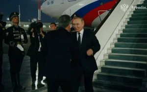 Putin Özbəkistanda - Görüntülər