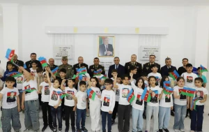 Dövlət Xidməti şəhid övladları üçün bayram təşkil etdi - FOTOLAR