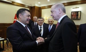 Ərdoğan \"Togg\" hədiyyə etdi, Japarov isə... - FOTO