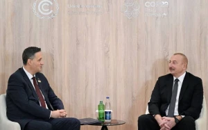 Prezident Bosniya və Herseqovinanın Rəyasət Heyətinin Sədri və üzvü ilə görüşdü - YENİLƏNİB