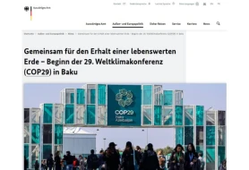 \"Federal hökumət COP29-da iqlim maliyyələşməsi ilə bağlı yeni yanaşmanın formalaşdırılması üçün çalışacaq\" - Almaniya XİN