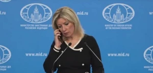 Zaxarovaya canlı yayımda qadağa qoyuldu : \"Bu haqda danışma\" - VİDEO