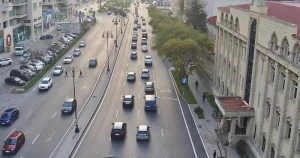 Hazırda tıxac olan yollar - SİYAHI