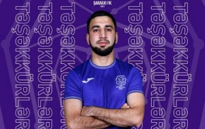 \"Şamaxı\" futbolçusu ilə yolları ayırdı