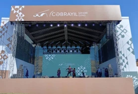 Cəbrayılda ilk \"Şəhər günü\" keçirildi - VİDEO/FOTO