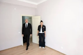 Prezident və xanımı Cəbrayılda açılışda iştirak etdilər - YENİLƏNİB