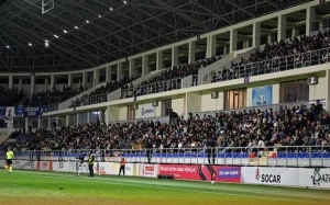 \"Sumqayıt\" - \"Qarabağ\" qarşılaşmasında azarkeş rekordu