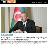 \"Prezident İlham Əliyev beynəlxalq ictimaiyyəti iqlim dəyişmələri ilə mübarizədə əməkdaşlığa çağırdı\" - Türkiyə mətbuatı