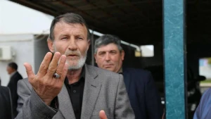 Mübariz İbrahimovun atası dəfn edildi - FOTOLAR