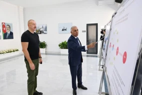 Prezident Kəlbəcərdə “İstisu” yarımstansiyasının açılışında iştirak etdi