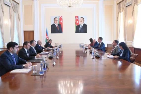 Baş nazir Əli Əsədov Serbiyanın xarici işlər naziri ilə görüşdü