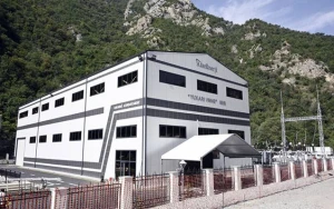 “Yuxarı Vəng” Su Elektrik Stansiyası açıldı - FOTO