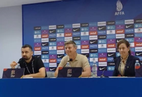 İsveç millisinin baş məşqçisi qələbədən danışdı 