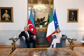 İlham Əliyevin Ciorcia Meloni ilə görüşü keçirildi - YENİLƏNİB