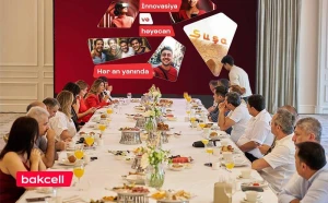 “Bakcell” və Bakı Şəhər Halqası Əməliyyat Şirkəti jurnalistlərlə görüşüb - FOTO