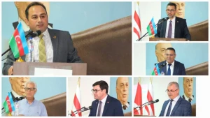 ASGA Şimali Kipr Türk Cümhuriyyətində \"Qarabağda milli-mədəni irs\" adlı tədbir keçirib: AGENTLİYİN DƏSTƏYİ İLƏ - FOTOLAR