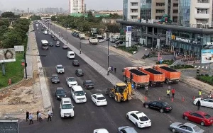 Bakının əsas prospektlərindən biri bağlandı 