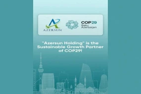 \"Azərsun Holdinq\" COP29-un dayanıqlı inkişaf tərəfdaşıdır 