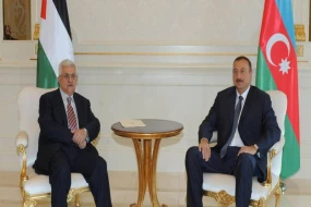 Mahmud Abbas Azərbaycan liderini təbrik etdi