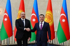 Sadır Japarov Azərbaycan Prezidentini təbrik etdi