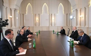 Prezident Alparslan Bayraktarı qəbul etdi - YENİLƏNİB