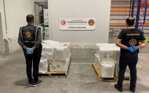 İstanbul Hava Limanında yarım tona yaxın narkotik ələ keçirildi