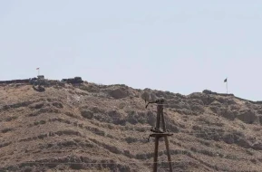 Ermənistan sərhəddə döyüş mövqeyi qurdu - FOTO