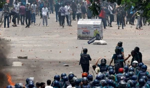 Banqladeşdə etiraz aksiyalarında 1308 nəfər saxlanıldı 