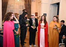 “Sevgi haqqında” kiçik ədəbi-poetik tamaşanın premyerası oldu - FOTOLAR