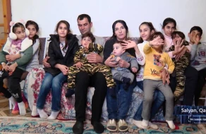 Salyanda 10 uşaqlı ailə: Ana adları səhv salır - VİDEO