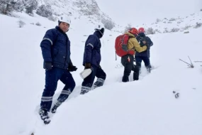Türkiyəli alpinistlər Haçadağa yürüş etdi 