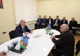 Saleh Məmmədov vətəndaşları qəbul etdi - FOTOLAR