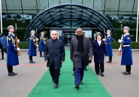 Qvineya-Bisau Prezidentinin Azərbaycana səfəri başa çatdı
