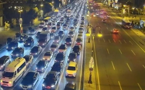 Bakının bu yollarında tıxac var - SİYAHI