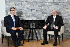 İlham Əliyev Nik Stader ilə görüşdü
