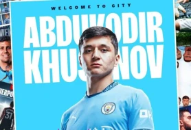 Özbək futbolçu \"Mançester Siti\"də