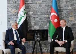 İlham Əliyev İraq Prezidenti ilə görüşdü