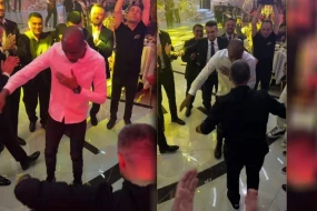 Julio Romao \"Qarabağ\" mahnısının sədaları altında rəqs etdi - VİDEO