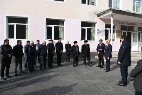 Vüqar Əhmədov Qəbələdə vətəndaşları qəbul etdi 