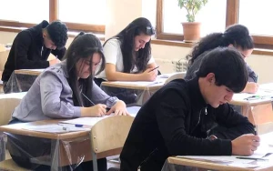 Xankəndi, Ağdərə və Xocalıda buraxılış imtahanları keçirildi