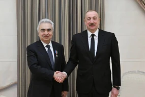 Prezident Fatih Birola \"Dostluq\" ordenini təqdim etdi - FOTO