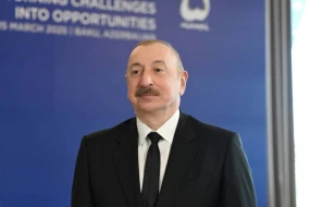 İlham Əliyev Rusiya-Ukrayna müharibəsindən danışdı