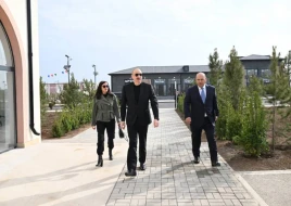 \"Biz Ağdamı yenidən qururuq və quracağıq\" - İlham Əliyev