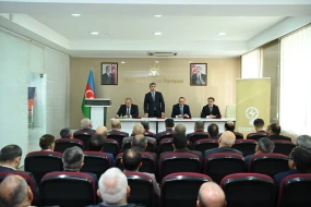 “Azərişıq” ASC-nin nümayəndələri sahibkarlarla görüşdü