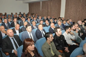 \"Cənnət yuxusu\" filmi Biləsuvarda nümayiş etdirildi - FOTO