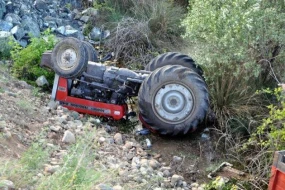 Traktor aşdı - 1 nəfər öldü
