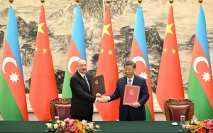 Pekində Azərbaycanla Çin arasında 21 sənəd imzalandı